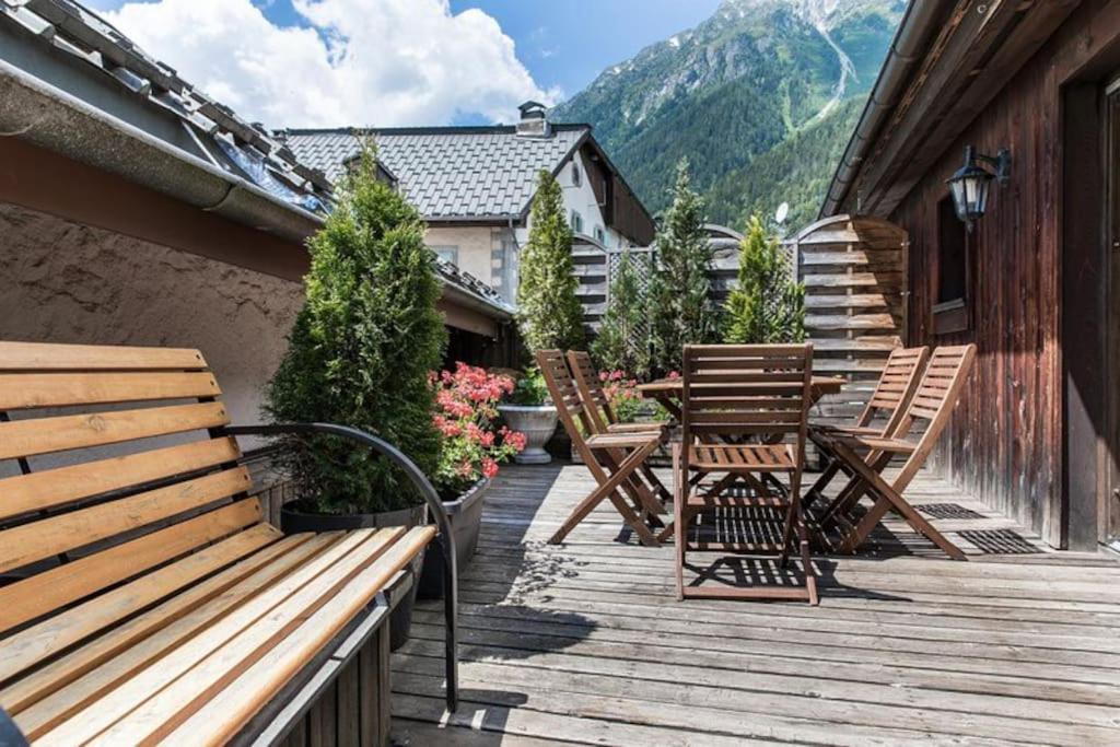 90M2 Hypercentre, Terrace, Next To Ski Lift Chamonix Exterior photo