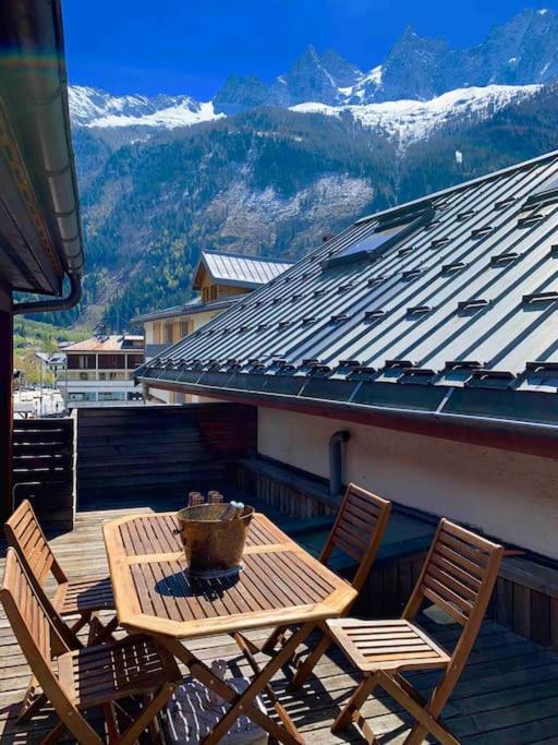 90M2 Hypercentre, Terrace, Next To Ski Lift Chamonix Exterior photo