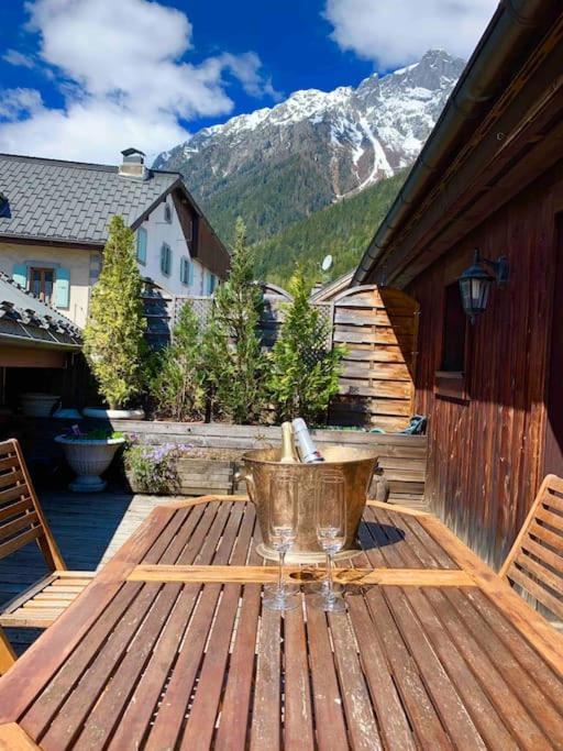 90M2 Hypercentre, Terrace, Next To Ski Lift Chamonix Exterior photo
