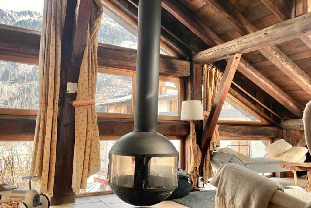90M2 Hypercentre, Terrace, Next To Ski Lift Chamonix Exterior photo